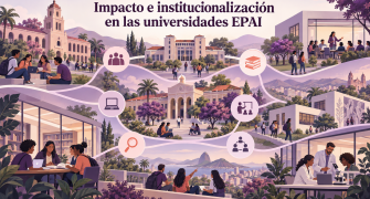 Red de universidades latinoamericanas conectadas en la que estudiantes, docentes y personal académico participan en formación, investigación, accesibilidad, apoyo estudiantil y cooperación institucional.