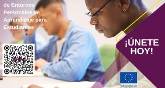 Banner publicitario de convocatoria a participar en el curso sobre PLE para estudiantes.