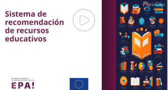 Vista del inicio del vídeo sobre el sistema de recomendación de EPAI.