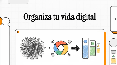 Vista del inicio del vídeo Organiza tu vida digital.