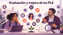 Representación mediant IA de las herrramientas para la evaluación y mejora de los PLE.