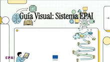 Captura de pantalla de la vista inicial del vídeo de guía visual del sistema EPAI.