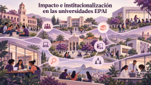 Red de universidades latinoamericanas conectadas en la que estudiantes, docentes y personal académico participan en formación, investigación, accesibilidad, apoyo estudiantil y cooperación institucional.