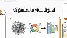 Vista del inicio del vídeo Organiza tu vida digital.