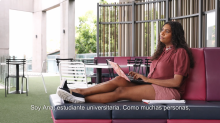 Fotograma del vídeo sobre cómo usan EPAI los estudiantes.